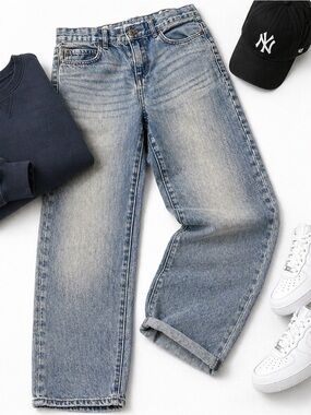 Children’s Place Boys Straight Jeans size 12 100% Cotton